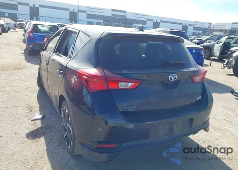 2017 Toyota Corolla Im z USA, uszkodzony, nr VIN JTNKARJE0HJ535335